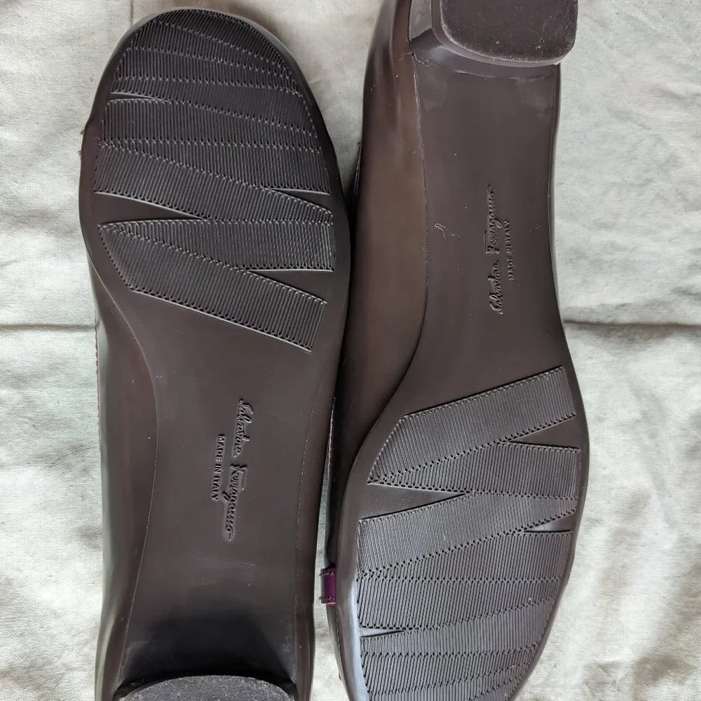 FERRAGAMO fringe flats - Picture 4 of 8